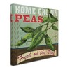 Trademark Fine Art Fiona Stokes-Gilbert 'Peas' Canvas Art, 14x14 ALI13671-C1414GG